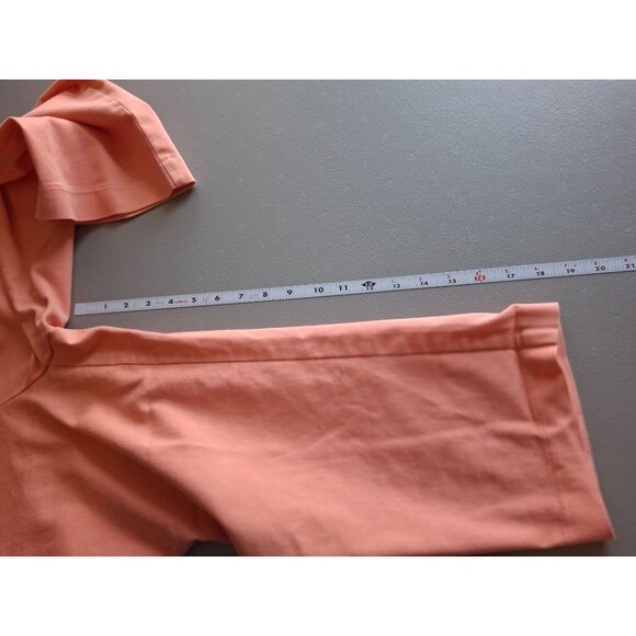 Croft & Barrow Effortless Stretch Capri Pants Womens Size 6 Regular Peach - Picture 8 of 10